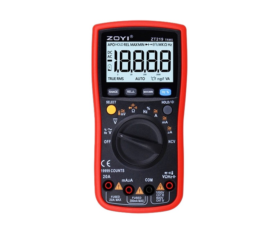 ZOYI 智能多功能數位電錶  ZT-219