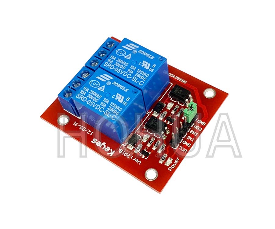 2路繼電器模組 ( KTDUINO RELAY-2 )