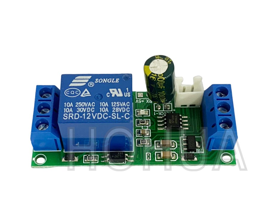 1路自鎖開關繼電器模組DC12V ( K0176 )