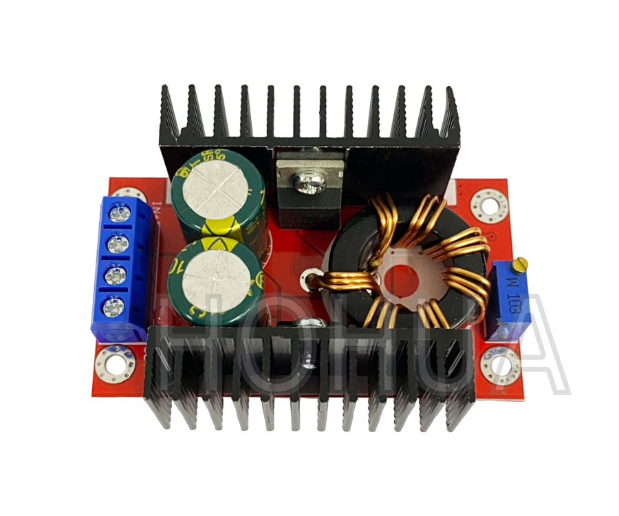 DC-DC可調升壓模組 ( 入10~32V 出12~35V 6A )