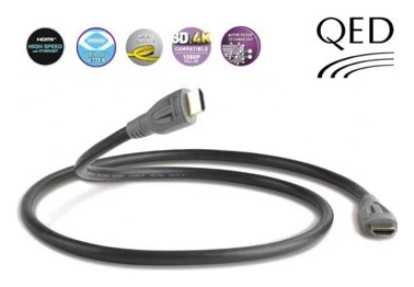 QED ACTIVE HDMI 12M 扁線 (QE6013)