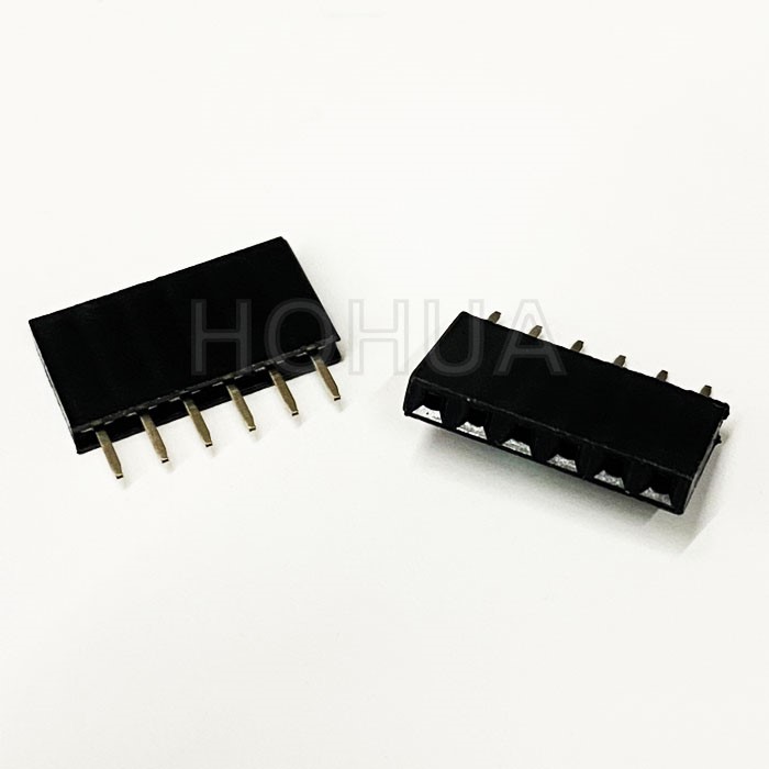 排母 1*6 180° ( D16-06P ) 2pcs