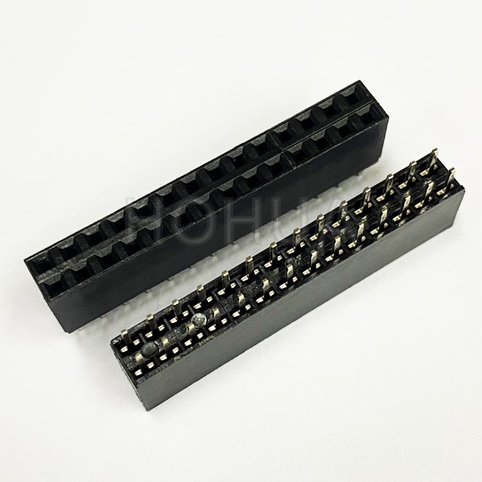排母 2*14 180° ( D18-28P ) 1pcs