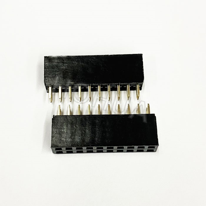 排母 2*10 180° ( D18-20P ) 1pcs