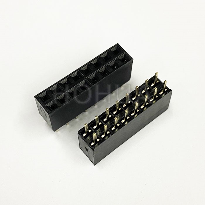 排母 2*8 180° ( D18-16P ) 2pcs