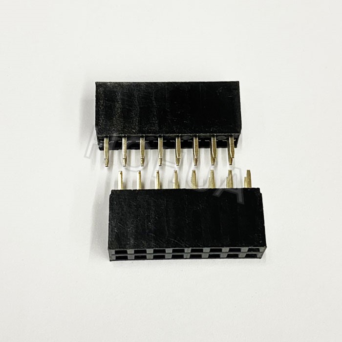 排母 2*8 180° ( D18-16P ) 2pcs