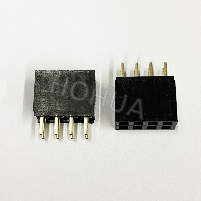 排母 2*4 180° ( D18-8P ) 2pcs