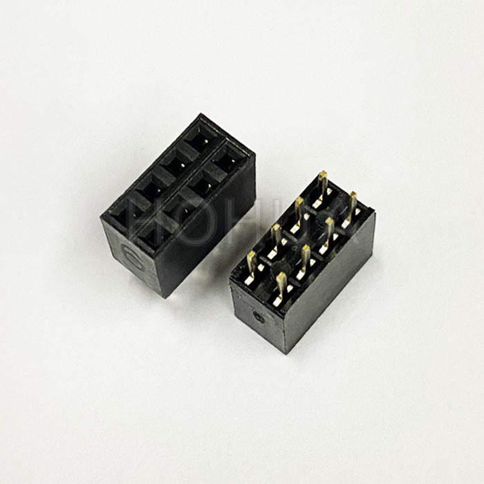 排母 2*4 180° ( D18-8P ) 2pcs