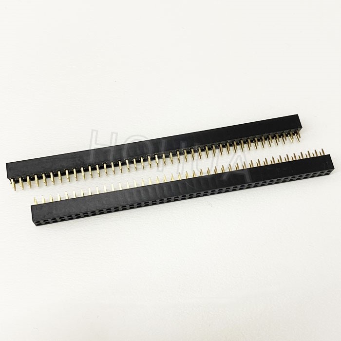 排母 2*40 180° 2.0mm ( D25-80 ) 1pcs