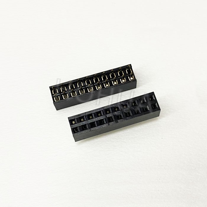 排母 2*10 180° 2.0mm ( D25-20 ) 2pcs