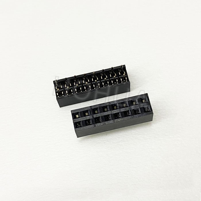 排母 2*8 180° 2.0mm ( D25-16 ) 2pcs