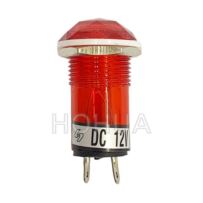 大鑽石 紅殼霓虹燈 12DC