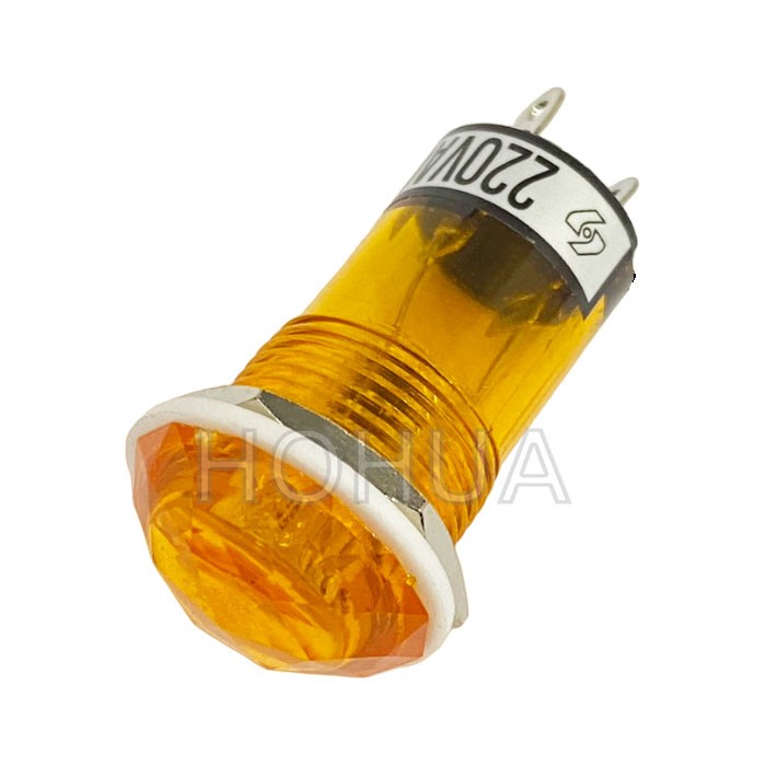 大鑽石 黃殼霓虹燈 220AC