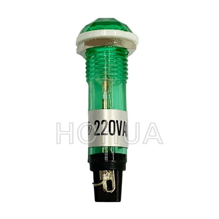 小鑽石 綠殼霓虹燈 220AC