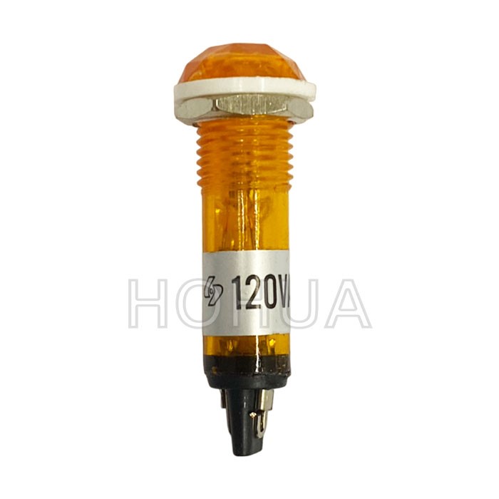 小鑽石 黃殼霓虹燈 110AC