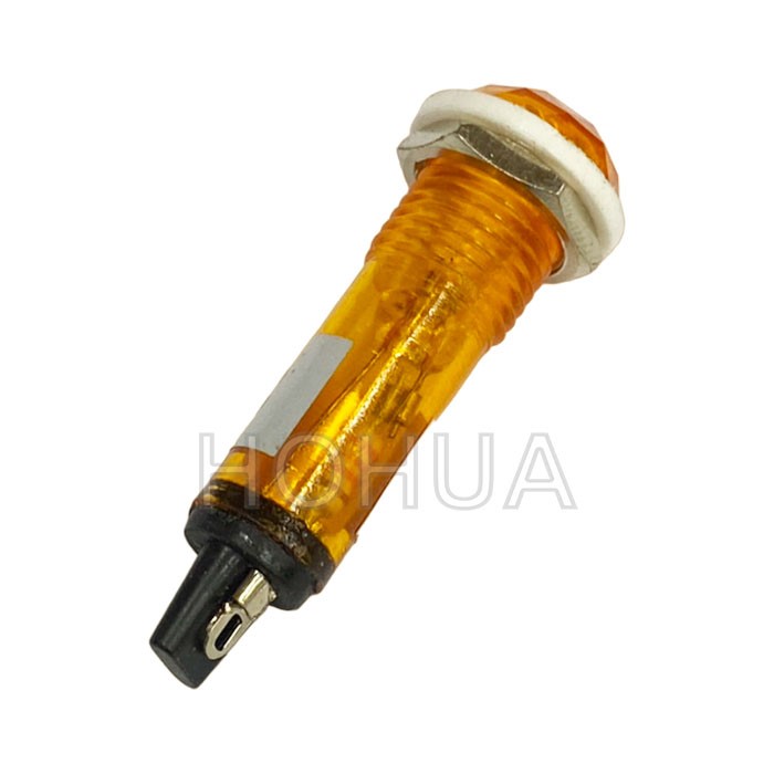 小鑽石 黃殼霓虹燈 110AC