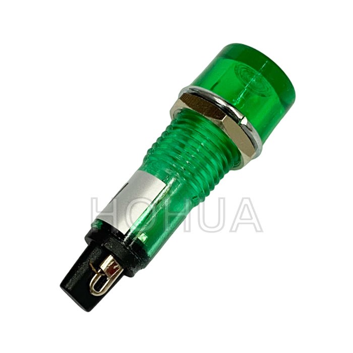 小丸型綠殼霓虹燈 12VDC