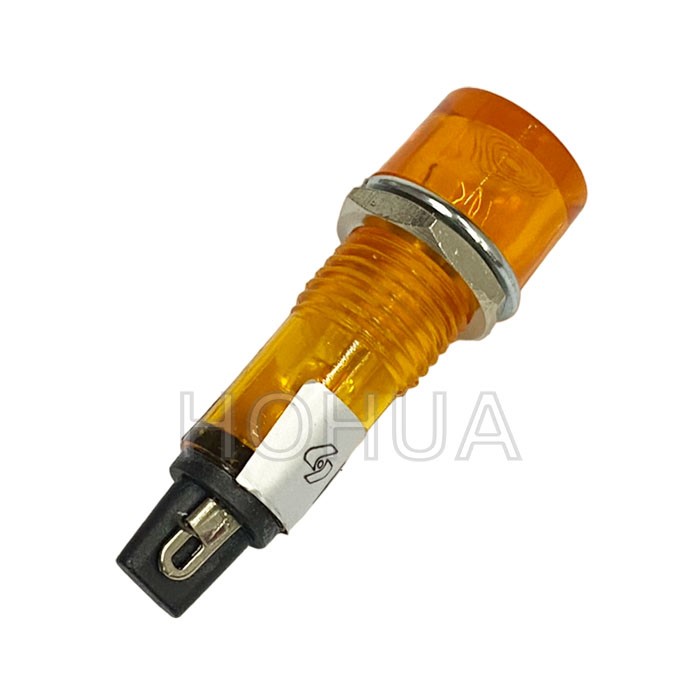 小丸型黃殼霓虹燈 12VDC