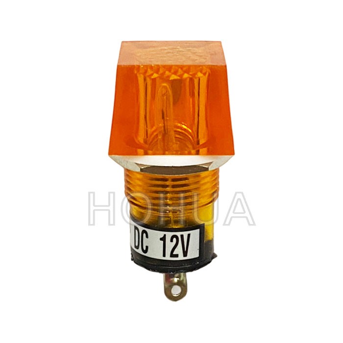 大角型黃殼霓虹燈 12VDC