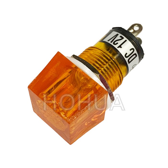 大角型黃殼霓虹燈 12VDC