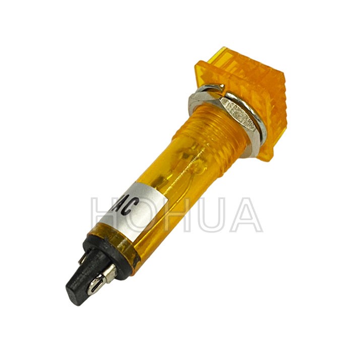 長方型黃殼霓虹燈 220AC