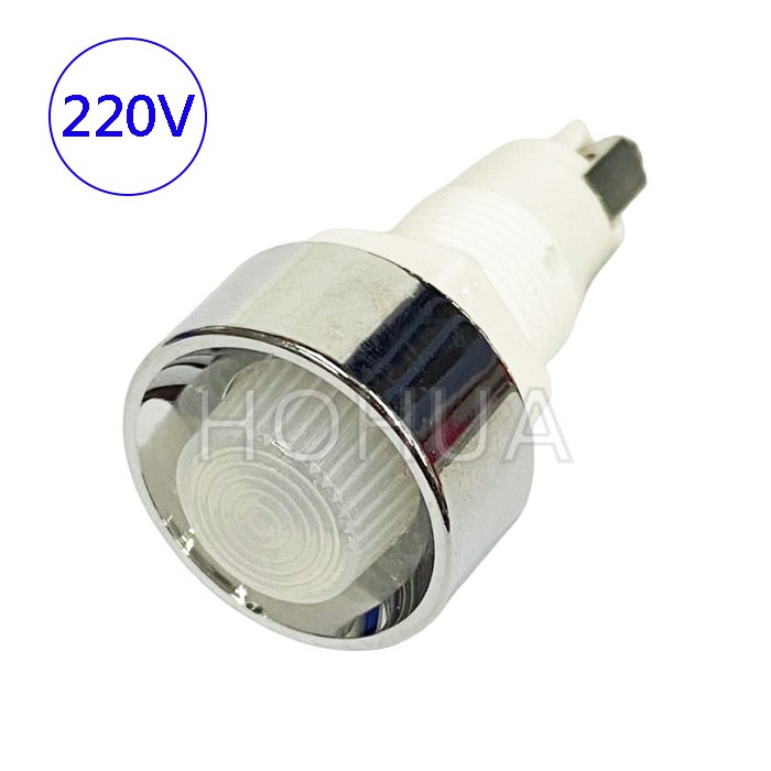直接式指示燈 白殼 220VAC