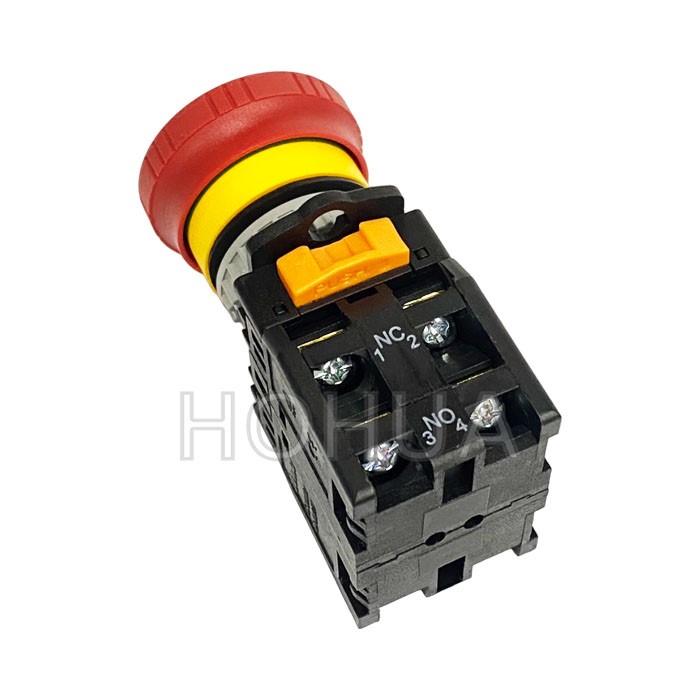 tend天得 急停按鈕開關 22mm ( TN2BKR-2C )