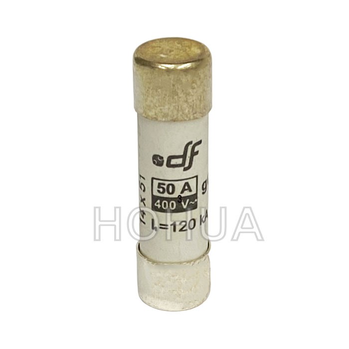 E14 50A慢速陶瓷保險絲 14x51mm