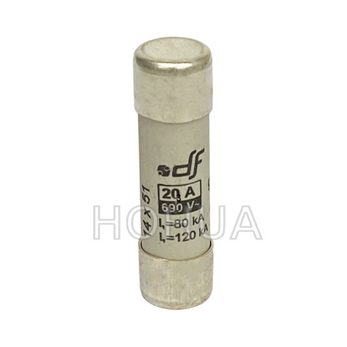 E14 20A慢速陶瓷保險絲 14x51mm