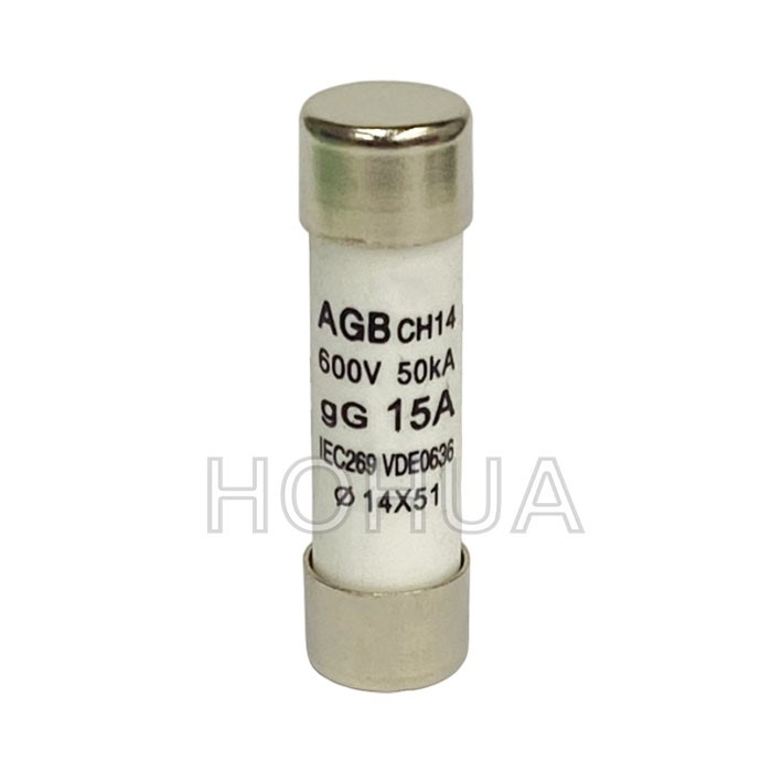 E14 15A慢速陶瓷保險絲 14x51mm
