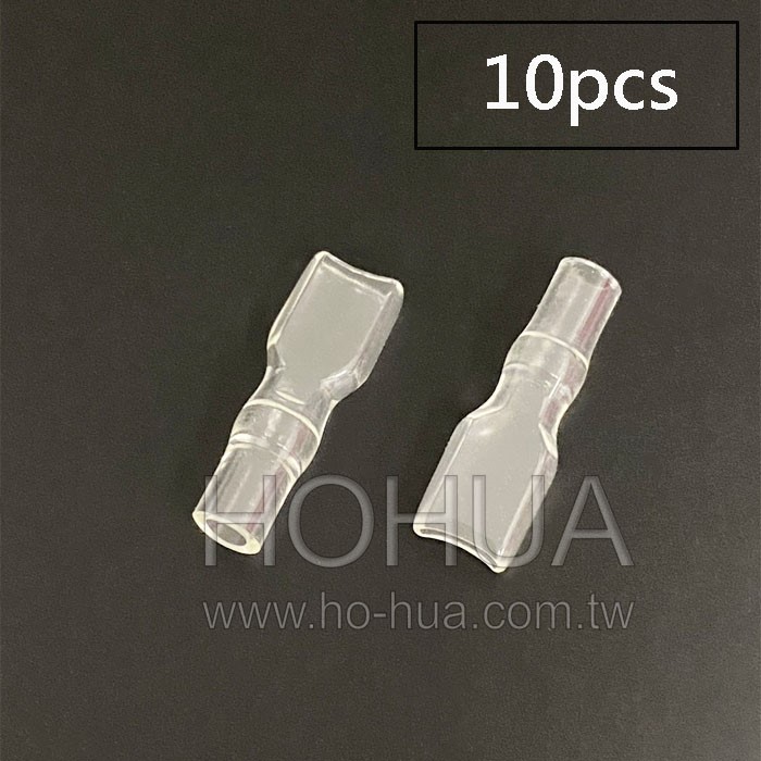 絕緣套透明 小方型 10pcs ( JP1752H2 )