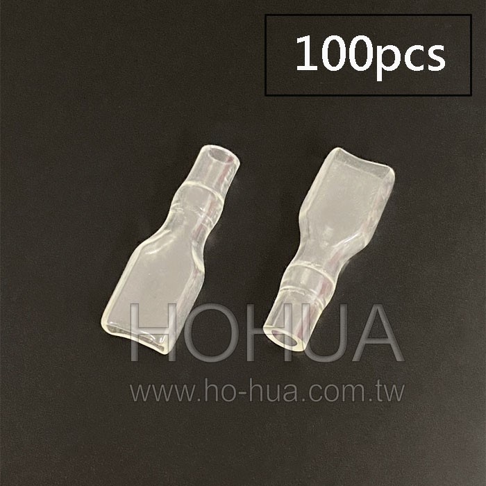 絕緣套透明 方型 100pcs ( P1764S35 )