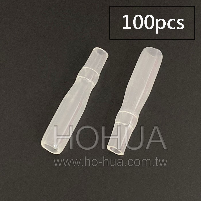絕緣套透明 長型 100pcs ( P1151M35 )