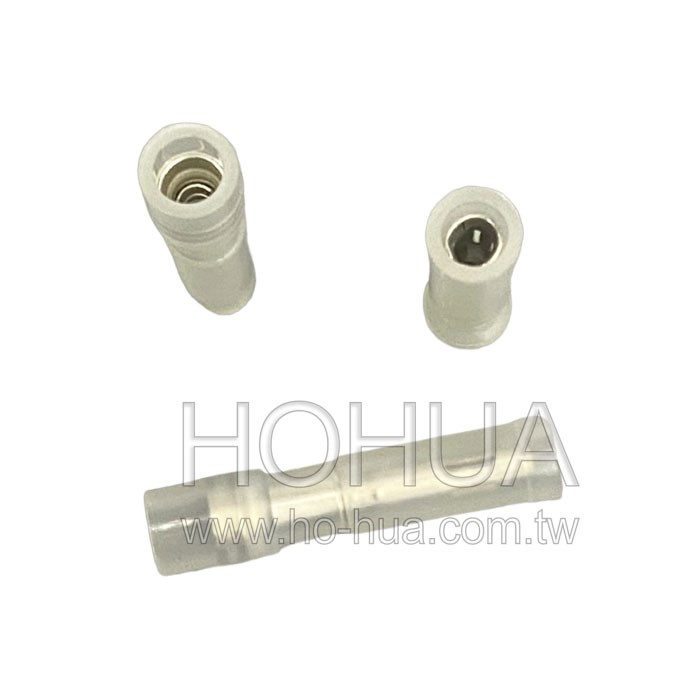 子彈型母端子 透白色 100pcs ( 0.5-078F ) ( RE0.5-2AFD )