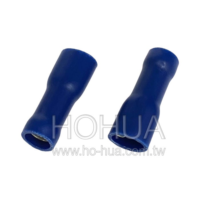 絕緣母插端子 藍色 5pcs ( 2-187(5)F ) ( F2-4.8VFC/5 )