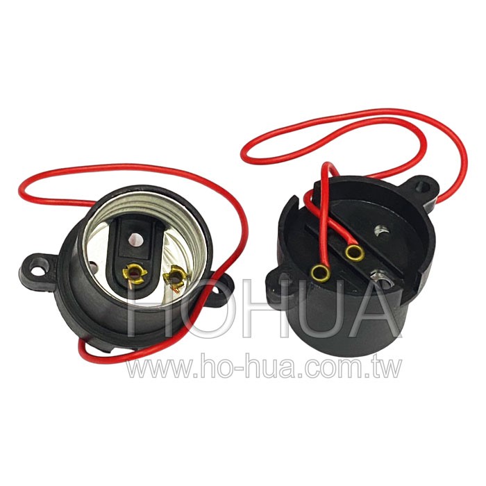 E27 廣告燈頭 1pcs ( 5W FT-0412A/2W-E27附線 )
