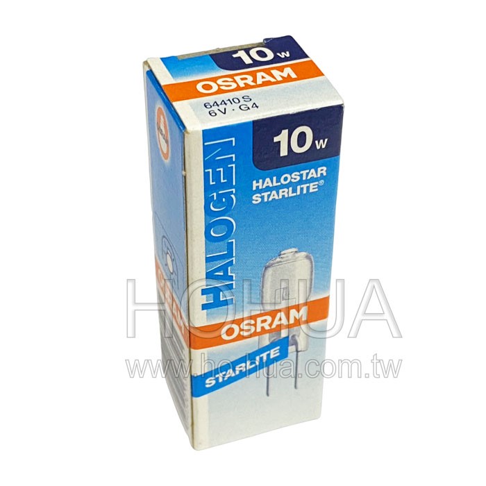 OSRAM 6V 10W 豆燈 ( OS-64410-S )
