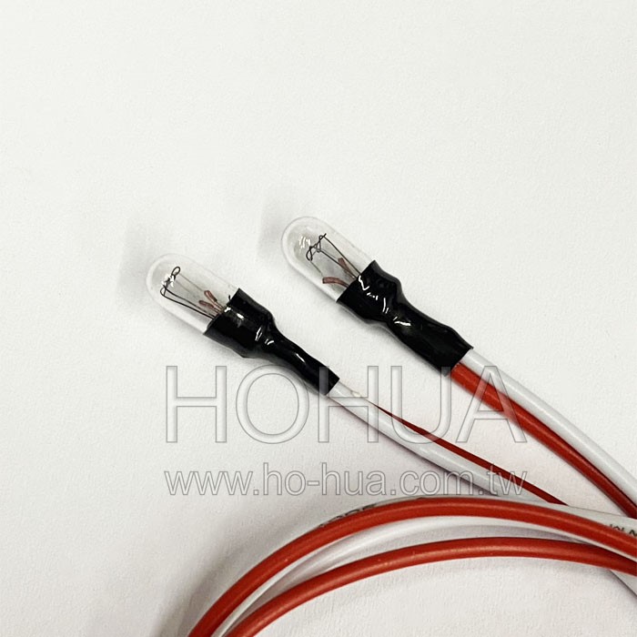 12V 4mm 帶線燈泡 2pcs ( D8036 G3216A )