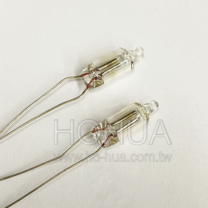 6x16mm 氖燈(霓虹毛泡) 紅色 5pcs ( G3260A )