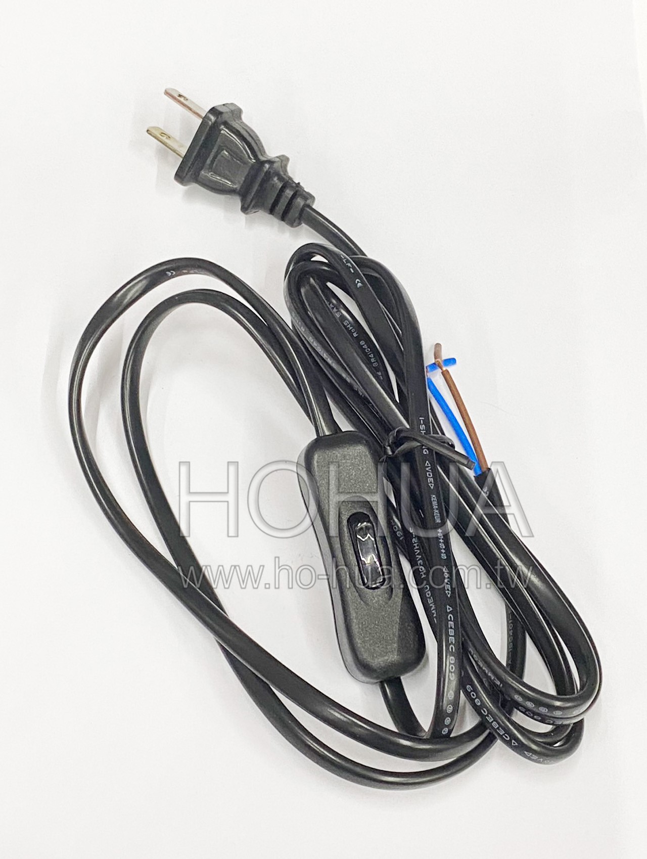 分段式AC電源線