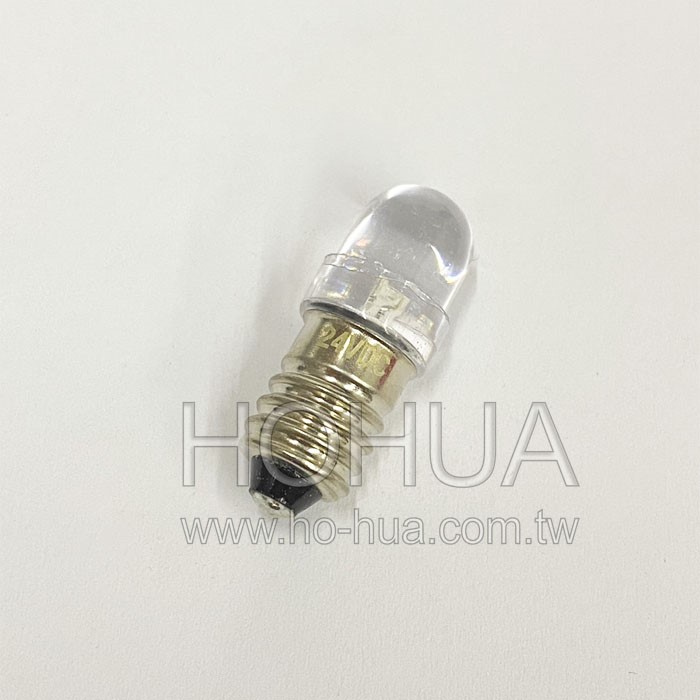 24V E10 白光LED燈 ( E10-CW-24VDC )