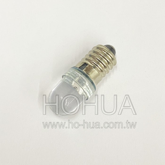 24V E10 藍光LED燈 ( E10-CB-24VDC )