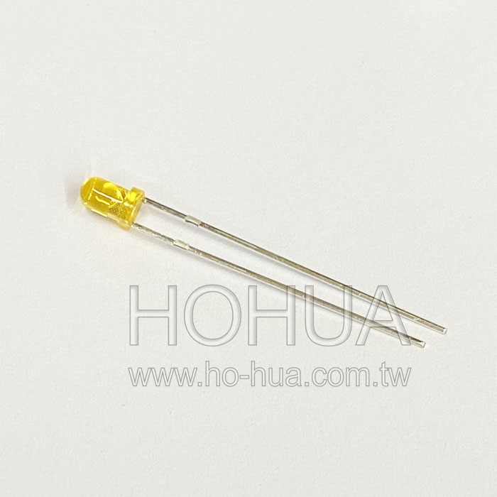 3mm聚橙膠 橙LED 5pcs ( L034AT ) 