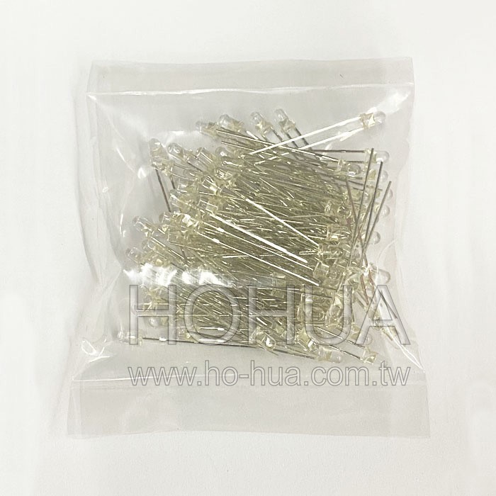 3mm透膠 紅LED 100pcs ( BL-B5341-AT ) 