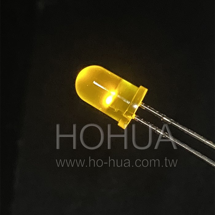 5mm黃光 閃爍型 2pcs ( BB-B3174 )