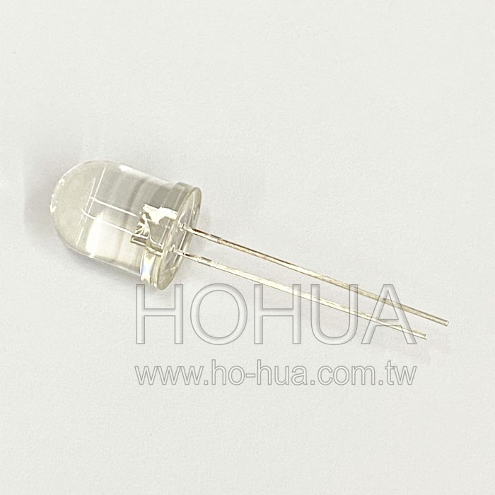 10mm透膠 高綠LED 1pcs 