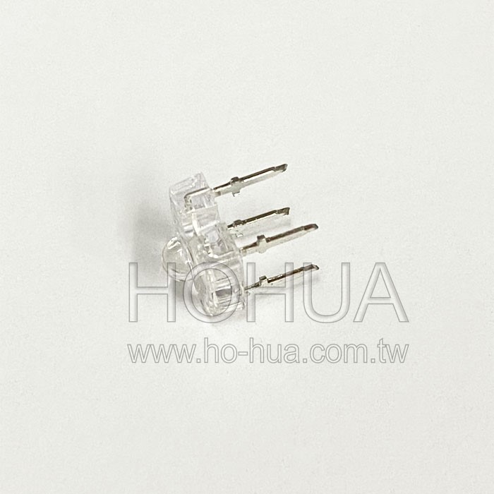 食人魚LED 3mm 黃光 1pcs ( Vf:1.8-2.0V )