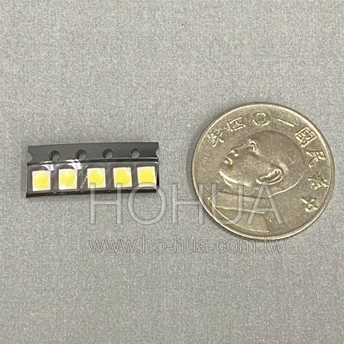 3528晶片型LED 白色 5pcs ( 3528-W )