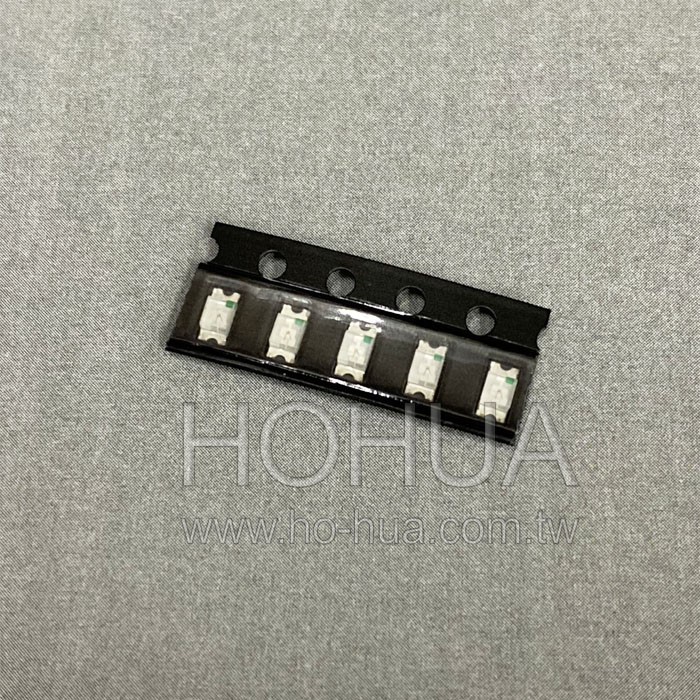 1206晶片型LED 綠色 5pcs ( 1206-G )