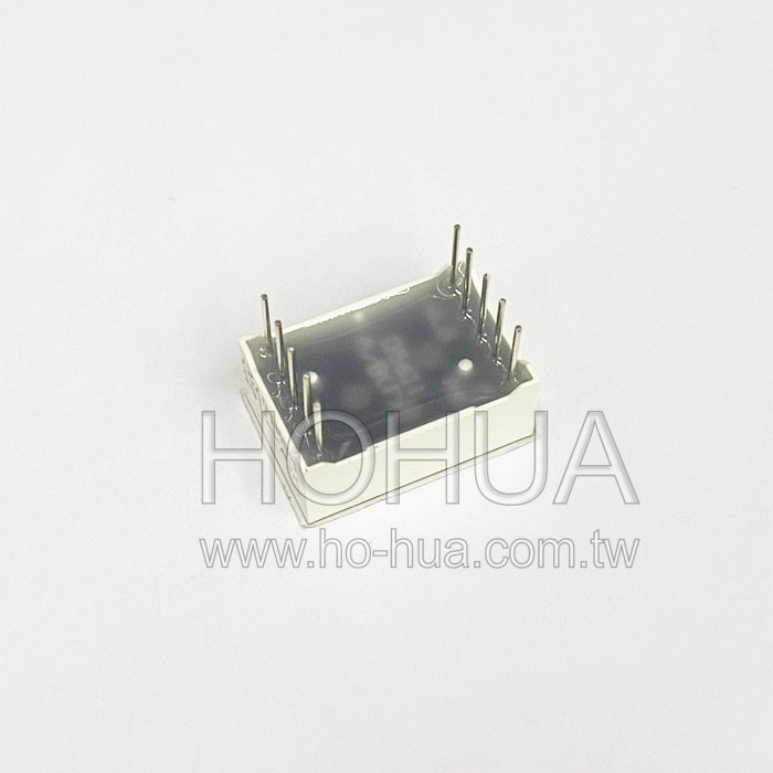 0.56" 單八共陽 綠光 黑面白膠 ( XDK-5163 )